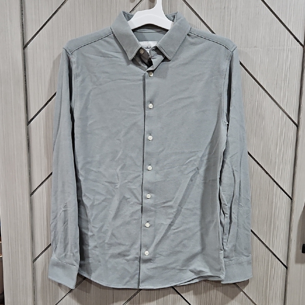 Goodfellow & Co Light Gray Button Down Shirt